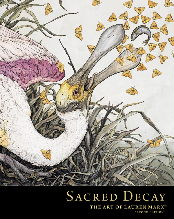 DarkHorseComics's tweet image. Dive into a gallery of texture and intensity in Sacred Decay: The Art of Lauren Marx—Second Edition, new today wherever you buy books. Details: bit.ly/40QhW5q
This new release features brand new cover art, an expanded sketchbook section, and an all-new introduction by…