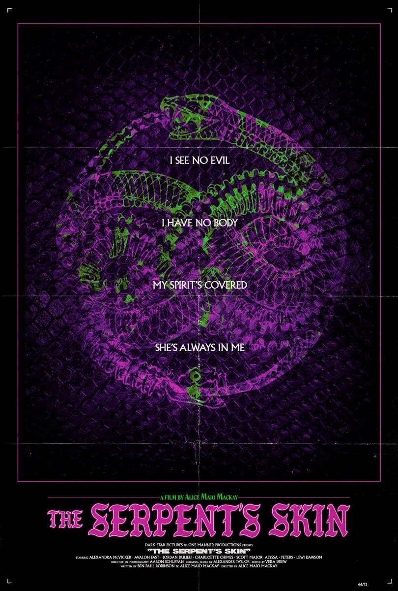 alicemaiomackay's tweet image. Poster by @Sister__Hyde ❤️🔥 Come see the film tomorrow or Friday at @FantasiaFest 🥰
