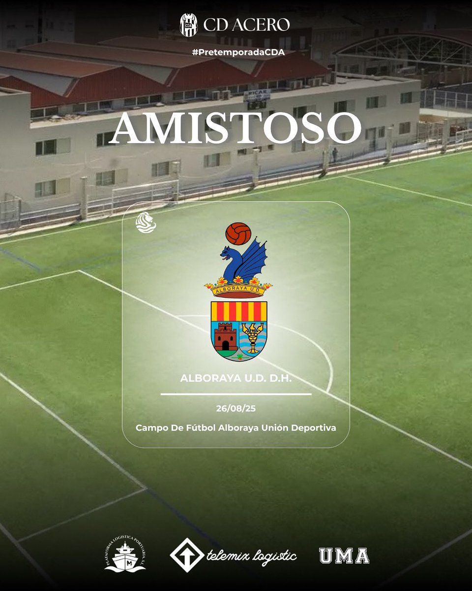 ⚽ 6º AMISTOSO ⚽
🆚 Alboraya U.D. D.H.
📅 26/08/25
🏟 Campo Alboraya Unión Deportiva

¡Otro reto en la pretemporada! 🔴⚪
