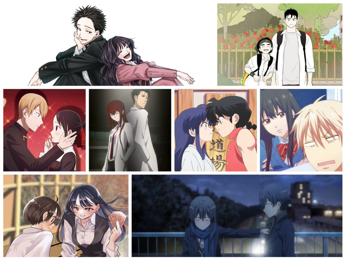 johnurii's tweet image. as yall may have already noticed, i’m sorta experimenting w/ variety posts just to see how they’d do and if ppl like them. i made a small (nonexhaustive) collage of series that i do wanna start talking about more.
but dont worry, i'll still mostly be posting about kaoru hana !!