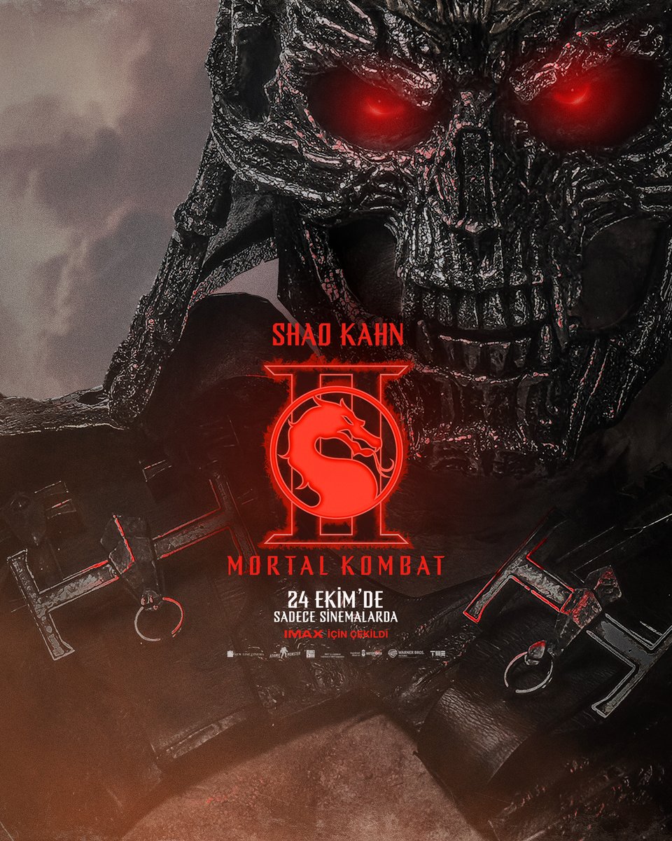 Son raunt. Âlemler çarpışacak. #MortalKombatMovie

Mortal Kombat II, 24 Ekim'de sinemalarda.