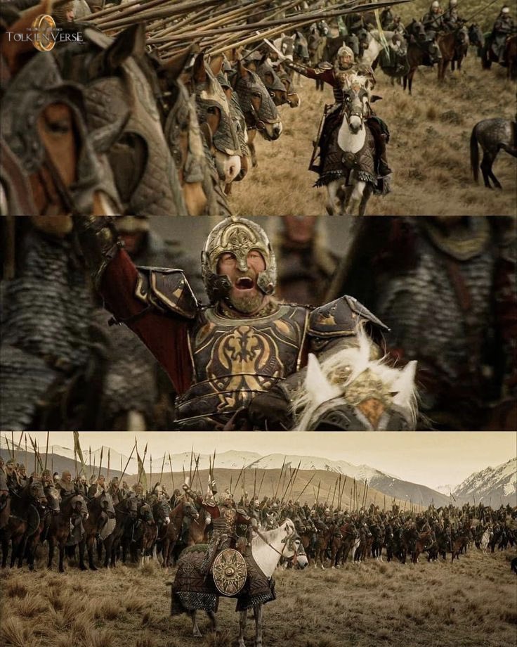 ToIkienverse's tweet image. Esta no fue otra simple batalla. Fue una de las escenas mas emocionantes y legendarias de la historia del cine.
Peter Jackson hizo que todos los actores que salen en la carga de los Rohirrim se leyeran el libro porque quería que sintieran el peso de la historia en sus…