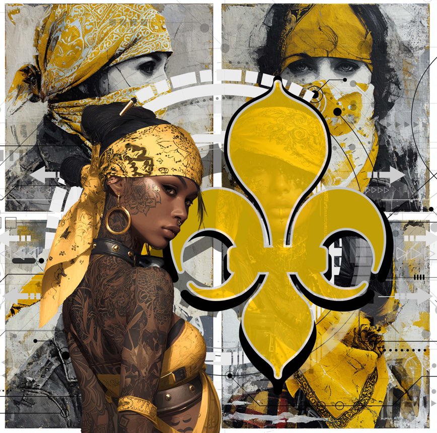 247fnpNFT's tweet image. ⚜️NOLACOLLECTION Series III IS NOW LIVE⚜️⚜️⚜️⚜️⚜️⚜️⚜️
Already trending on @objktcom ⚜️⚜️⚜️⚜️⚜️
Floor Price at 12 $XTZ ⚜️⚜️⚜️⚜️⚜️⚜️⚜️⚜️⚜️
Dope new traits ⚜️⚜️
Super dope utility ⚜️⚜️
Go Gettem ⚜️⚜️ #keepitsavage