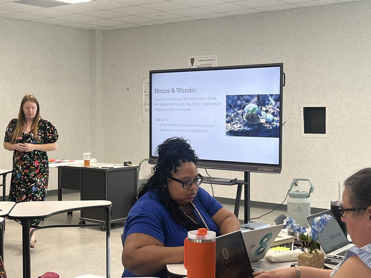 STARS_902's tweet image. Excited to kick off the year with middle school math instructional specialists learning about Bluebonnet Learning. We are crafting the next chapter of the #AldineStory.