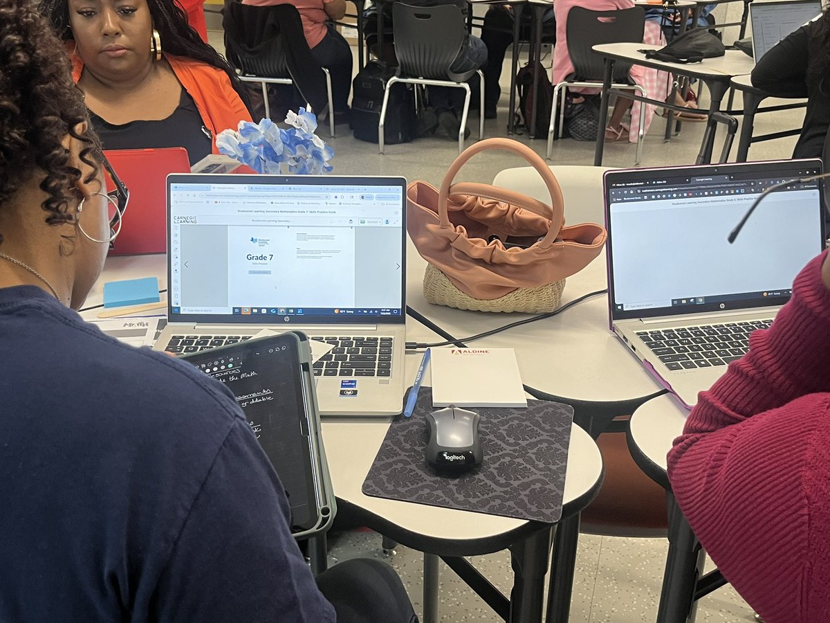 STARS_902's tweet image. Excited to kick off the year with middle school math instructional specialists learning about Bluebonnet Learning. We are crafting the next chapter of the #AldineStory.