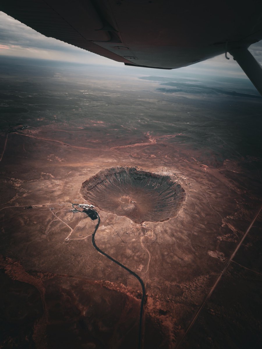 TonyReinke's tweet image. Morning coffee over Sedona and Meteor Crater as pilot-son’s passenger number one. Amazing pilot! Amazing region!