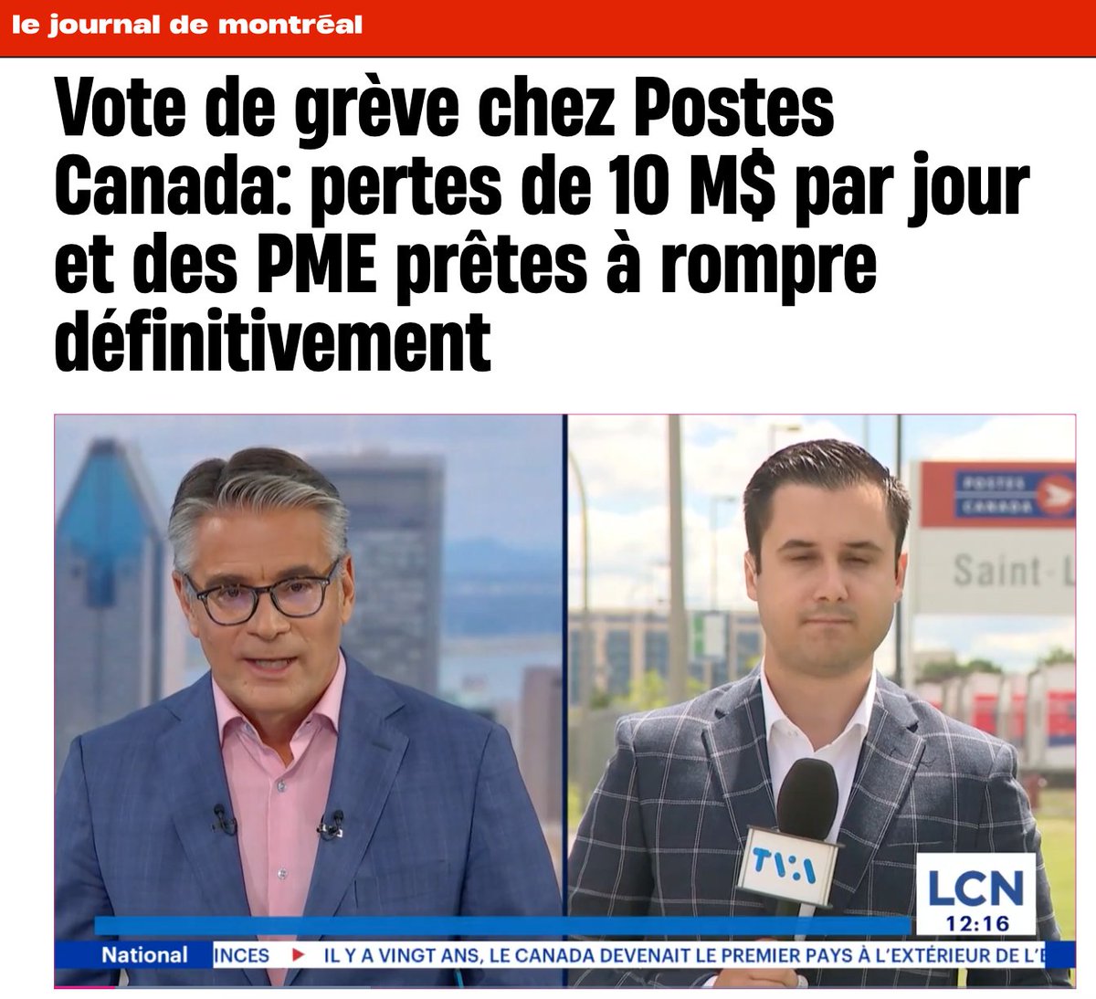 iedm_montreal's tweet image. Le monopole sur le courrier régulier de Postes Canada ne sert pas les intérêts des Canadiens. La société d’État n’a pas su s’adapter à un monde changeant et, aujourd’hui, demande l’aide des contribuables pour survivre. Il est plutôt temps de libéraliser le marché des postes.…