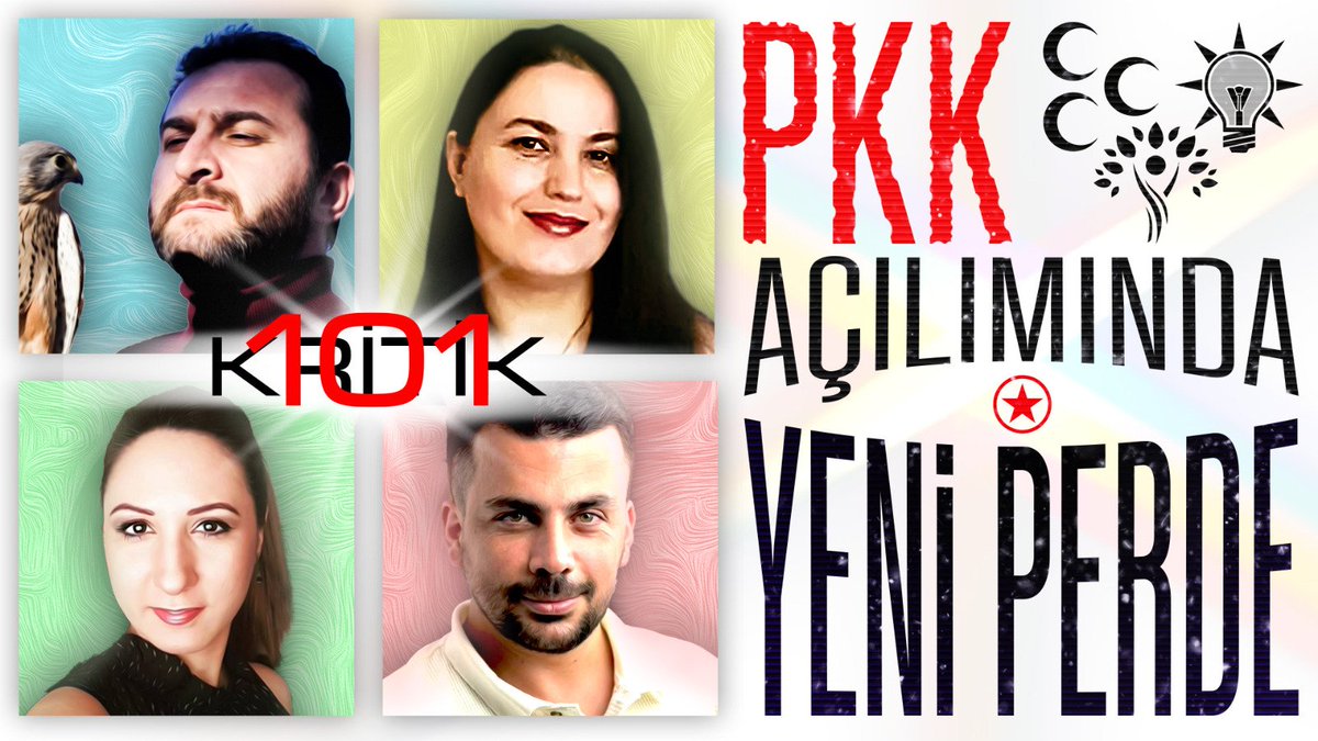📢📢Kritik 101 beşinci bölümüyle yayında... 

📽📺 İzlemek için 👇🏻 youtu.be/o5wxwxAS7tQ

📍Fethi Yıldız'ın okuduğu kitap neyi anlatıyor?

📍PKK'lılar askere alınıp "Mehmetçik" mi yapılacak?
 
📍Bahçeli neden etnik ve mezhep kökenli cumhurbaşkanı yardımcısı istedi?

📍Laiklik