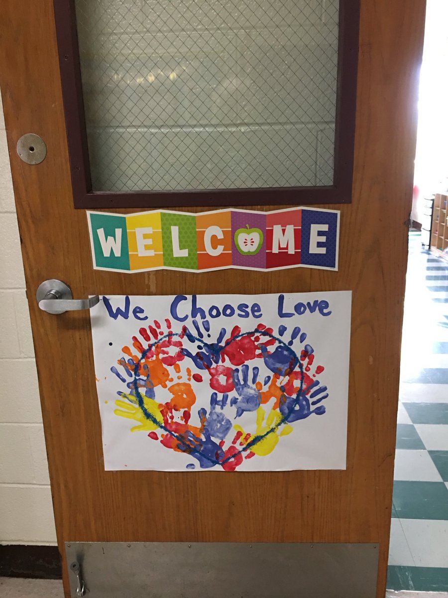 What a great way to welcome students and encourage them@to feel safe, seen and celebrated! Choose Love Movement Infant/Toddler curriculum. Check it out. ⁦<a href="/ChooseLoveM/">The Choose Love Movement</a>⁩ ⁦<a href="/ChooseLoveNH/">Choose Love New Hampshire</a>⁩