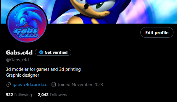 Gabs_c4d's tweet image. Yoo everyone, thank you so so much for the 2k followers!!! I am really gratefull for this!! This motivates me to keep going, thank you so much!!!🙏🙏🙏