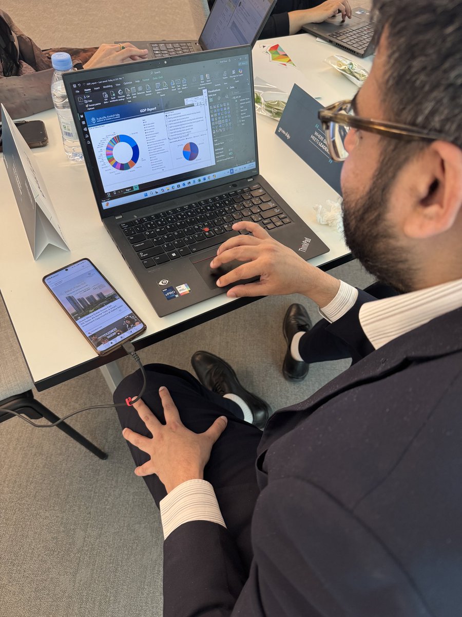 برنامج #PowerBI أصبح مهارة أساسية في شتى المجالات
تم الانتهاء من برنامج تحليل البيانات باستخدام #PowerBI بصورة مختلفة حيث قدمنا المستوى المتقدم لمنسوبي وزارة الاقتصاد والتخطيط <a href="/MEPSaudi/">وزارة الاقتصاد والتخطيط</a> 
كل الشكر والتقدير لجميع المشاركين 🌹🌹