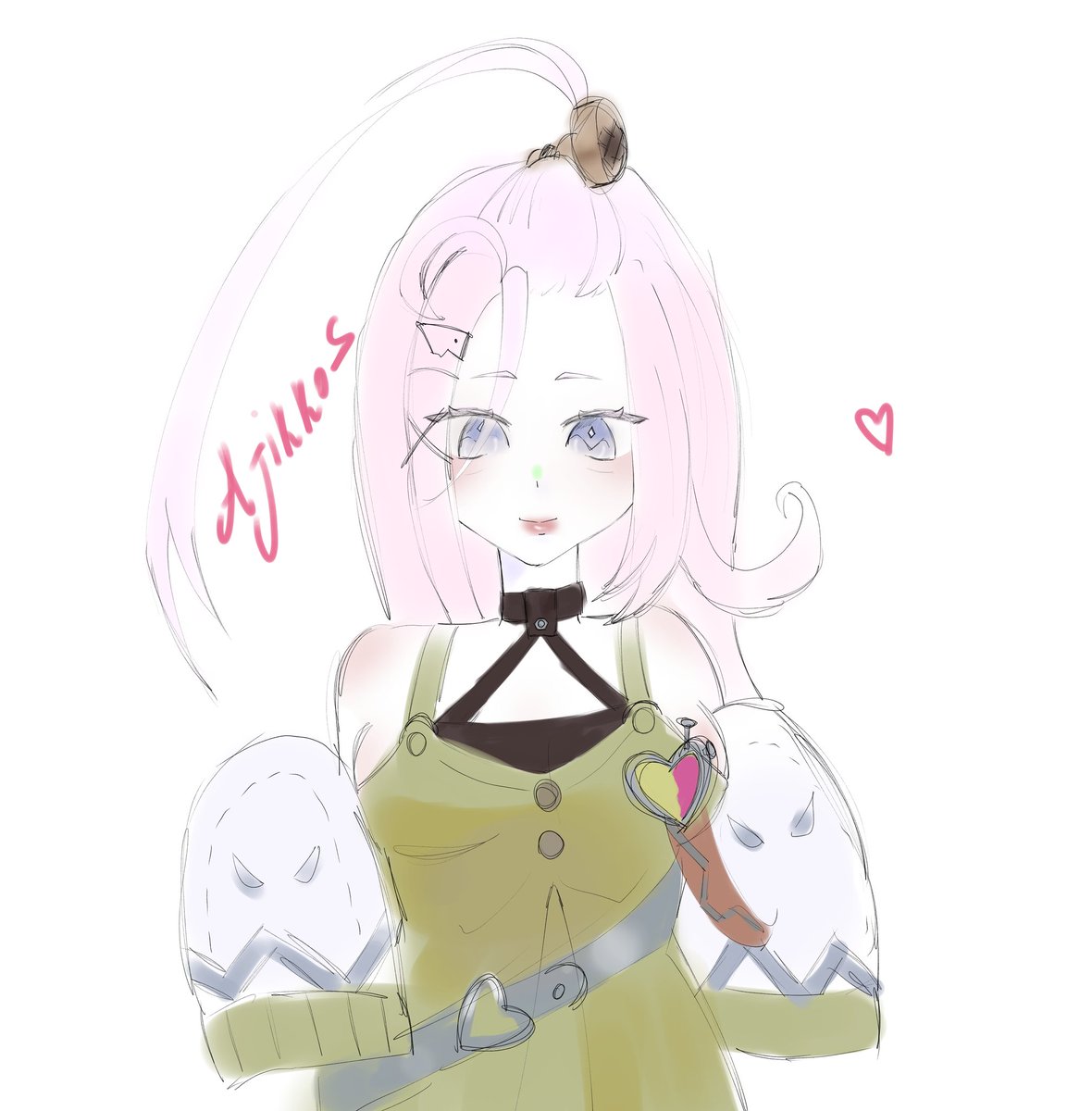 Ajikkos's tweet image. Aino🤲🧟
#artmoots #sketch #Genshin #fanart