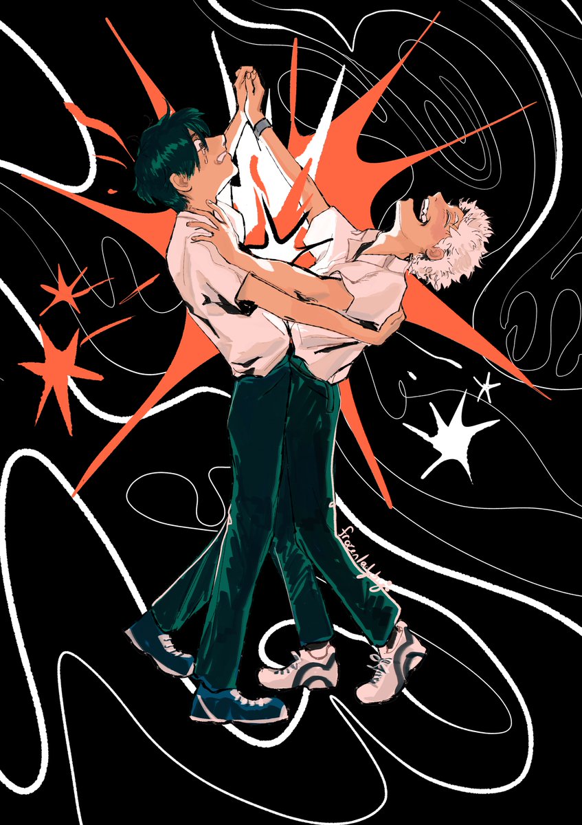 moroll1's tweet image. A dance just for you and me 🎶
#thesummerhikarudied #hgsn