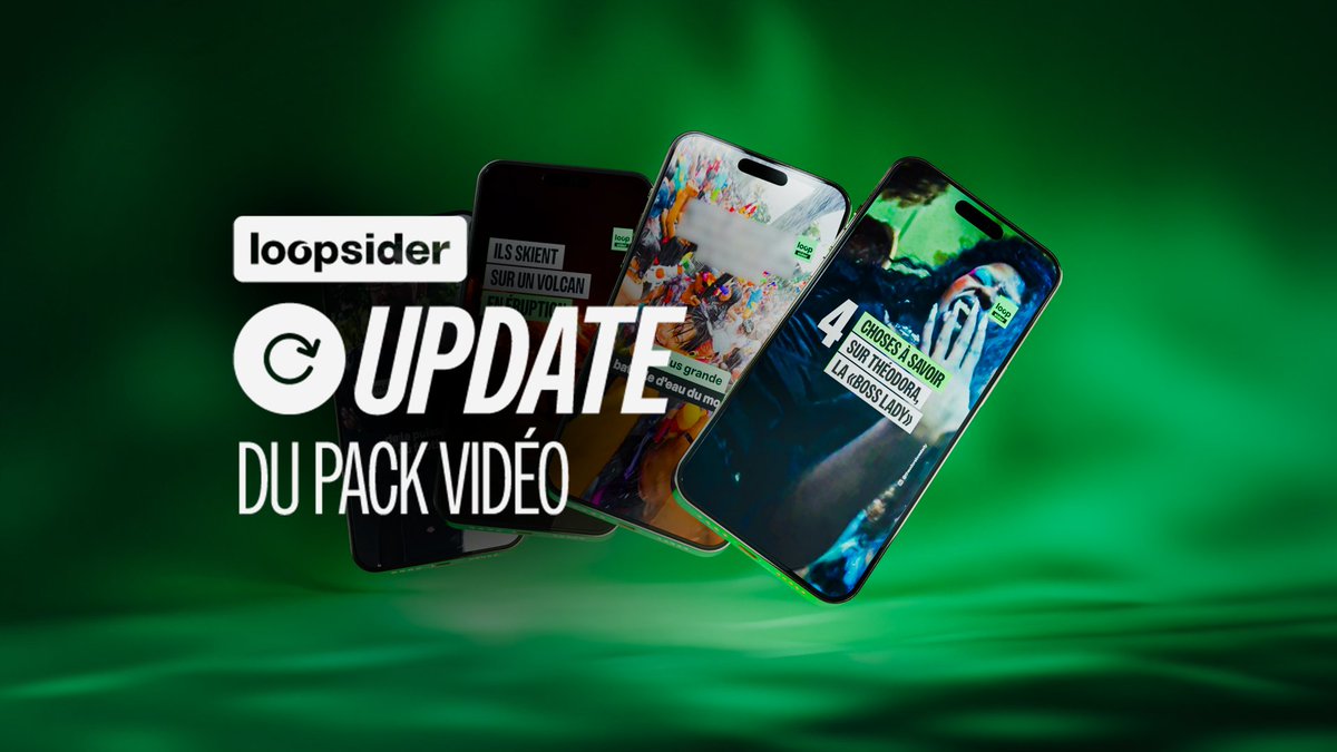 🧪 Nouvelle page Behance !

🪄 Je vous emmène dans les coulisses de nos réflexions lors de la mise à jour de la charte graphique vidéo de <a href="/Loopsidernews/">Loopsider</a> 

🙈 C'est dispo au lien juste ici :

behance.net/gallery/229121…