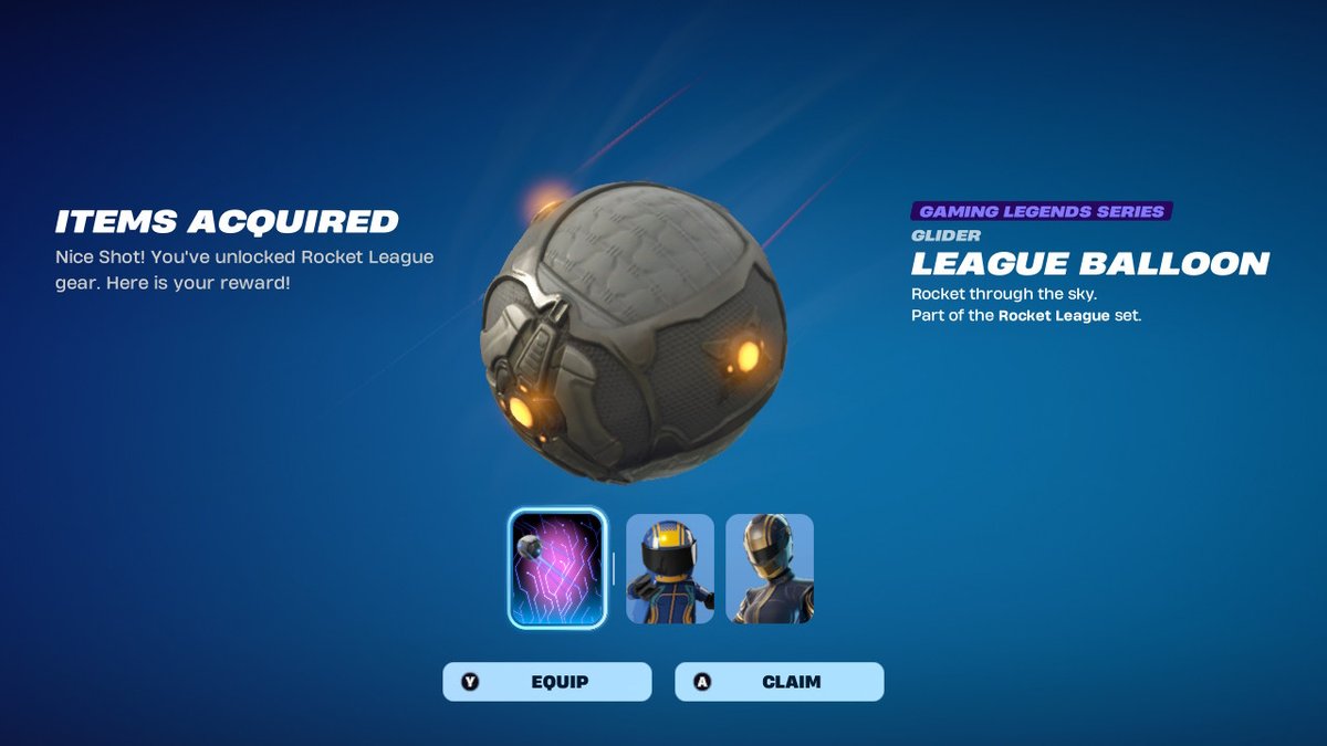 ShamelMazyck's tweet photo. @TaborTimeYT Hello Tabor Hill I just unlocked the 2 free items from Rocket League so I hope you have a great day and unlock the two items and the old Rocket League cosmetics to show in game. Also I use your code. https://t.co/oeWZRZ6sTt