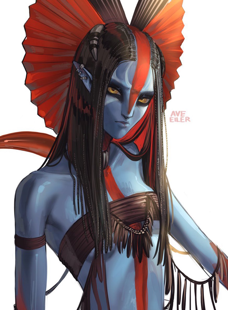 Coloured sketch #varang #AvatarFireAndAsh