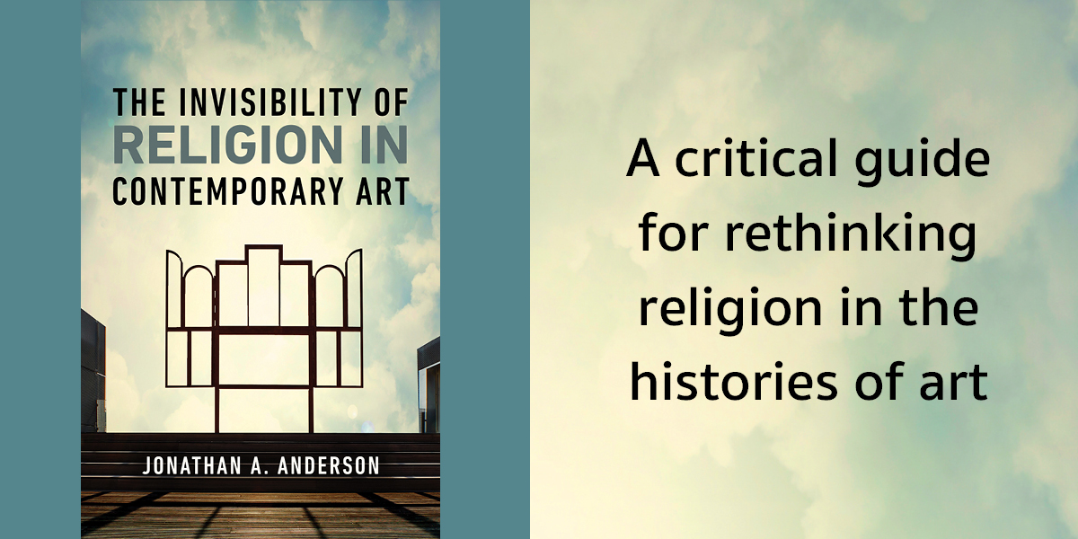 UNDPress's tweet image. New episode! @JAAnderson7 joins the hosts of The Artistic Vision #Podcast to discuss THE INVISIBILITY OF RELIGION IN CONTEMPORARY ART. This #NewBook invites deeper dialogue among religious studies, #Theology, and #ArtHistory and criticism.
Listen at: bit.ly/3TrAQM0