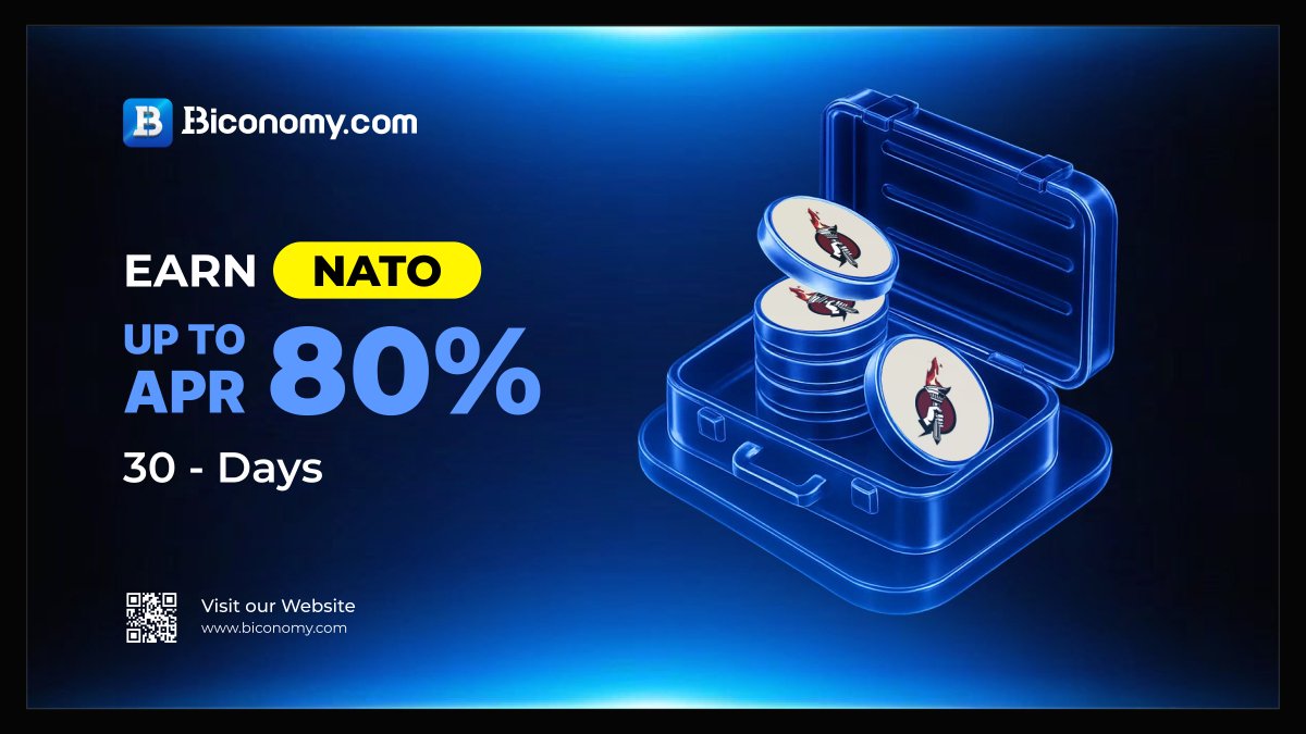 Biconomy.com (@biconomycom) on Twitter photo ๐ Biconomy.com Earn - #TheNationToken Locked Products: Enjoy Up to 80% APR in Rewards! ๐
Biconomy.com Earn is pleased to announce a Locked Products update on <a href="/NatoTok3n/">TheNationToken</a> . Subscribe to #NATO on Biconomy.com Earn Locked Products during the ๐ Biconomy.com Earn - #TheNationToken Locked Products: Enjoy Up to 80% APR in Rewards! ๐
Biconomy.com Earn is pleased to announce a Locked Products update on <a href="/NatoTok3n/">TheNationToken</a> . Subscribe to #NATO on Biconomy.com Earn Locked Products during the
