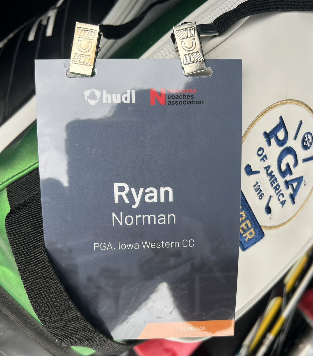 Coach_NormanPGA's tweet photo. 🚨@NebraskaCoach Clinician for their Summer Coaches Clinic‼️ More 🎥’s to come ‼️👊🏻 @NebraskaPGA #CoachTheCoaches #PGA #RNGA #SailsUp #LincolnNebraska https://t.co/DDBlCYpFzF