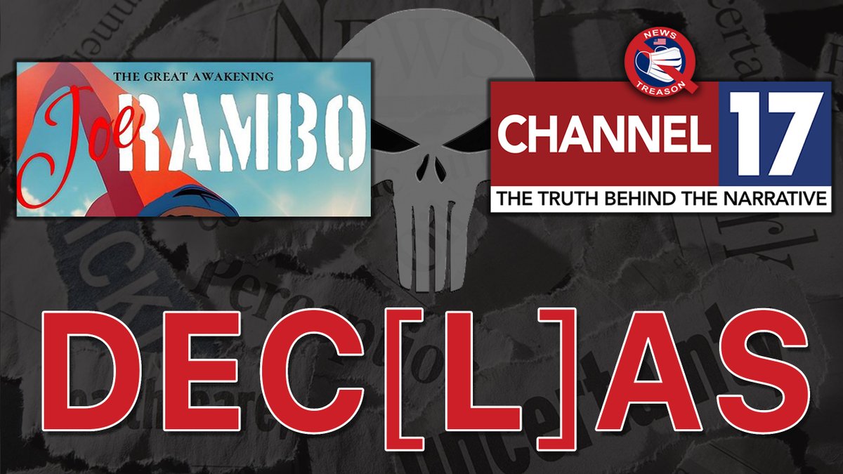NewsTreason's tweet image. 📺 LIVE TODAY! JULY 22, 2PM EDT
DECLAS With Rambo & Dave: TREASON | Hunters Become The Hunted
What does "full control" look like? Where are we headed? Join us as we deconstruct another week of 5th Generation Psychological Warfare.
🔗RUMBLE:
rumble.com/v6wj3jw-declas…
