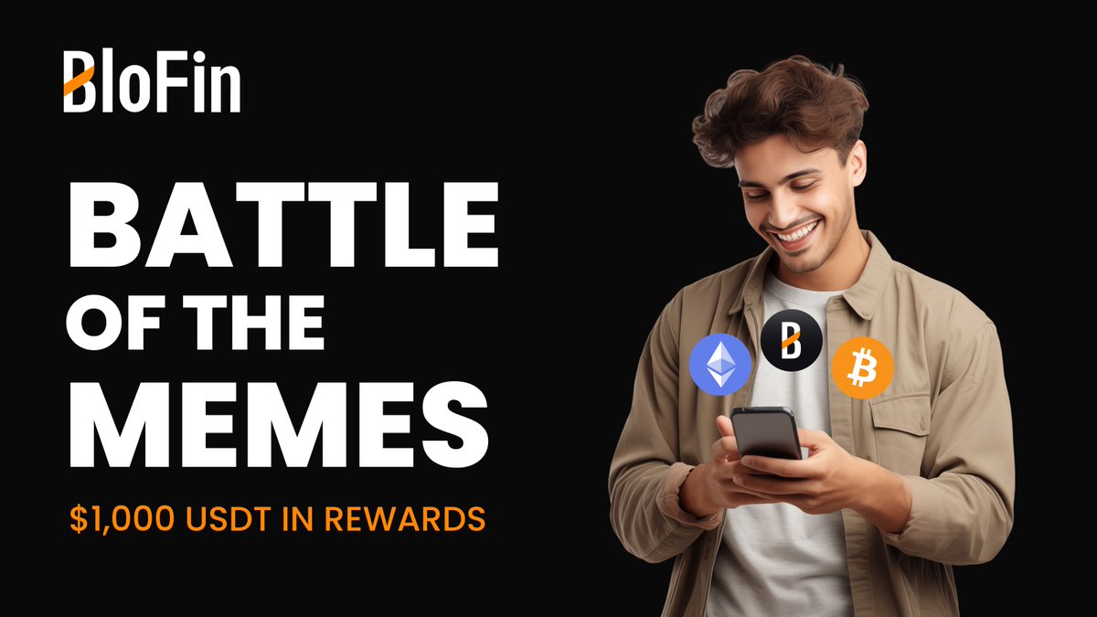 BloFin_Official's tweet image. Memers, prove your skills, the BloFin crypto meme contest is here! 🤣
Share in 1000 USDT rewards if you make us laugh.
How to enter:
🔸 Follow @BloFin_Official
🔸 Post your original meme in the comments
🔸 RT this & tag 3 friends to celebrate or roast
Let's go 👇