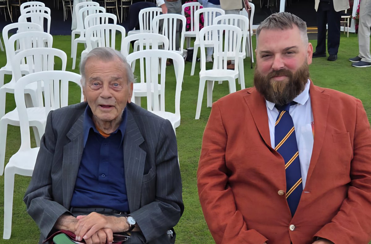 jamesrolles's tweet image. Two umpires. 66 test matches and 8 games in the Surrey Cricket Championship (this season) between them