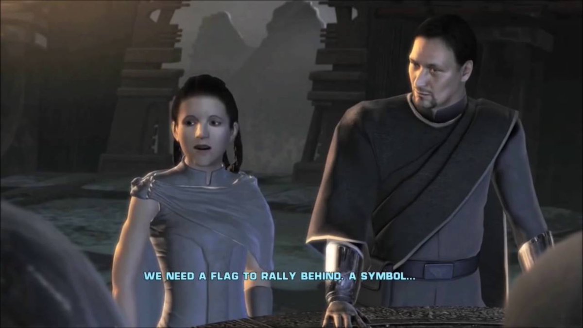 EckhartsLadder's tweet image. Here's the truth:
Jimmy Smits REFUSED to do Andor because there was already a birth-of-the-rebellion story MUCH closer to his heart...