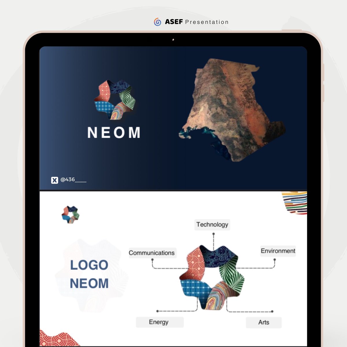 برزنتيشن #NEOM #نيوم 
جاهز للطلب