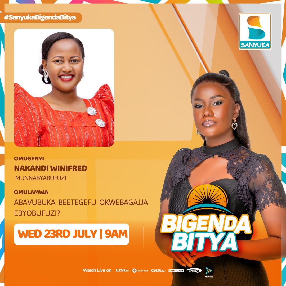 WinifredNakandi's tweet image. Catch me on the show at 9 am tomorrow @sanyukatv