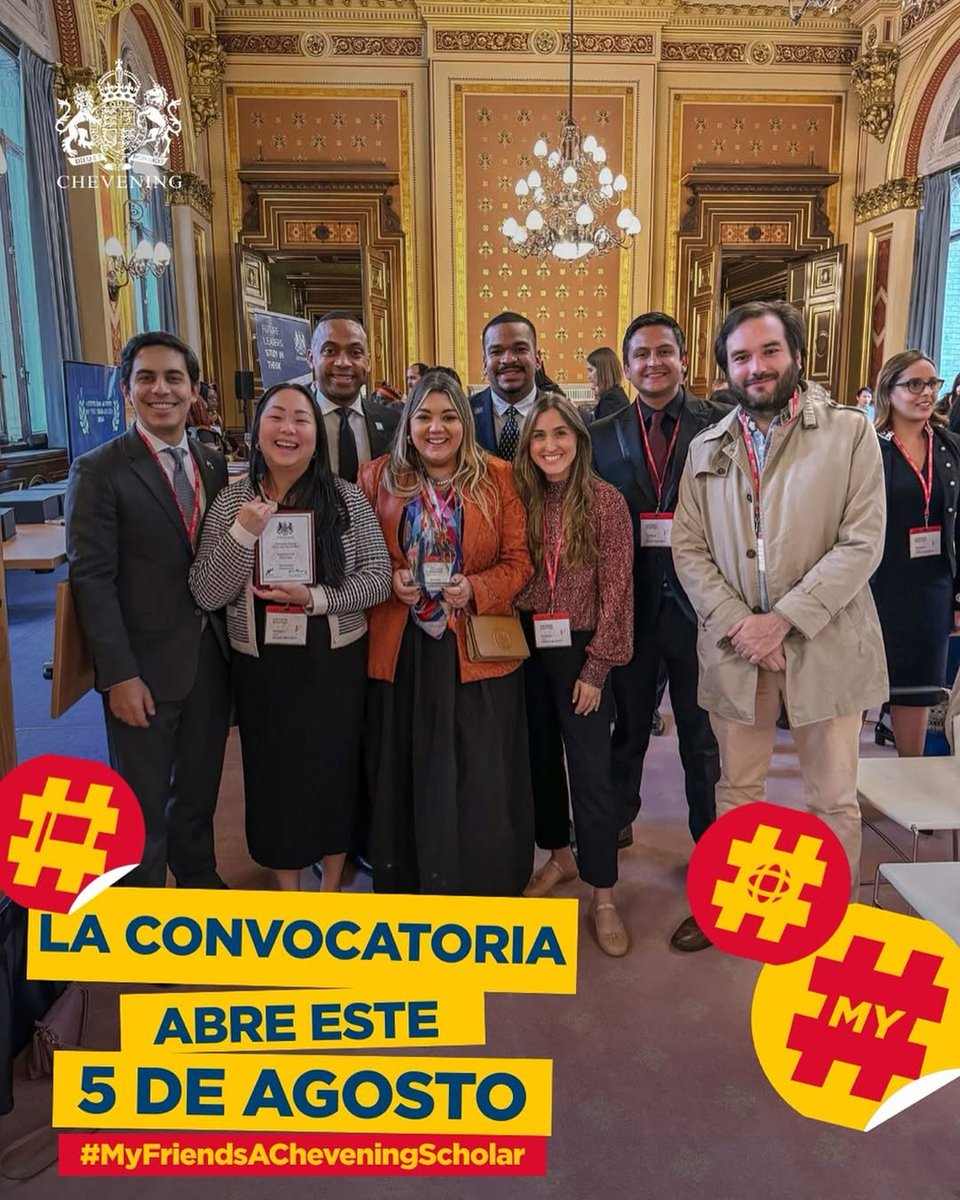 Las postulaciones para las becas Chevening para estudiar una maestría en Reino Unido abrirán el próximo 5 de agosto, informó la Embajada Británica en Panamá (<a href="/UKinPanama/">UK in Panama🇬🇧🇵🇦</a>).

El proceso es en línea, y se debe tener en cuenta el perfil académico, profesional y de liderazgo.

Los