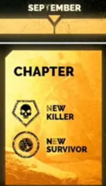 What is September's chapter?
wrong answers only

The faded letters TNE stand for The North East,
specifically Massachusetts

The Wicked Pissa:
The killer is just going to be a guy from Southie 
The survivor will be voiced by Matt Damon and have a legendary Ben Affleck skin