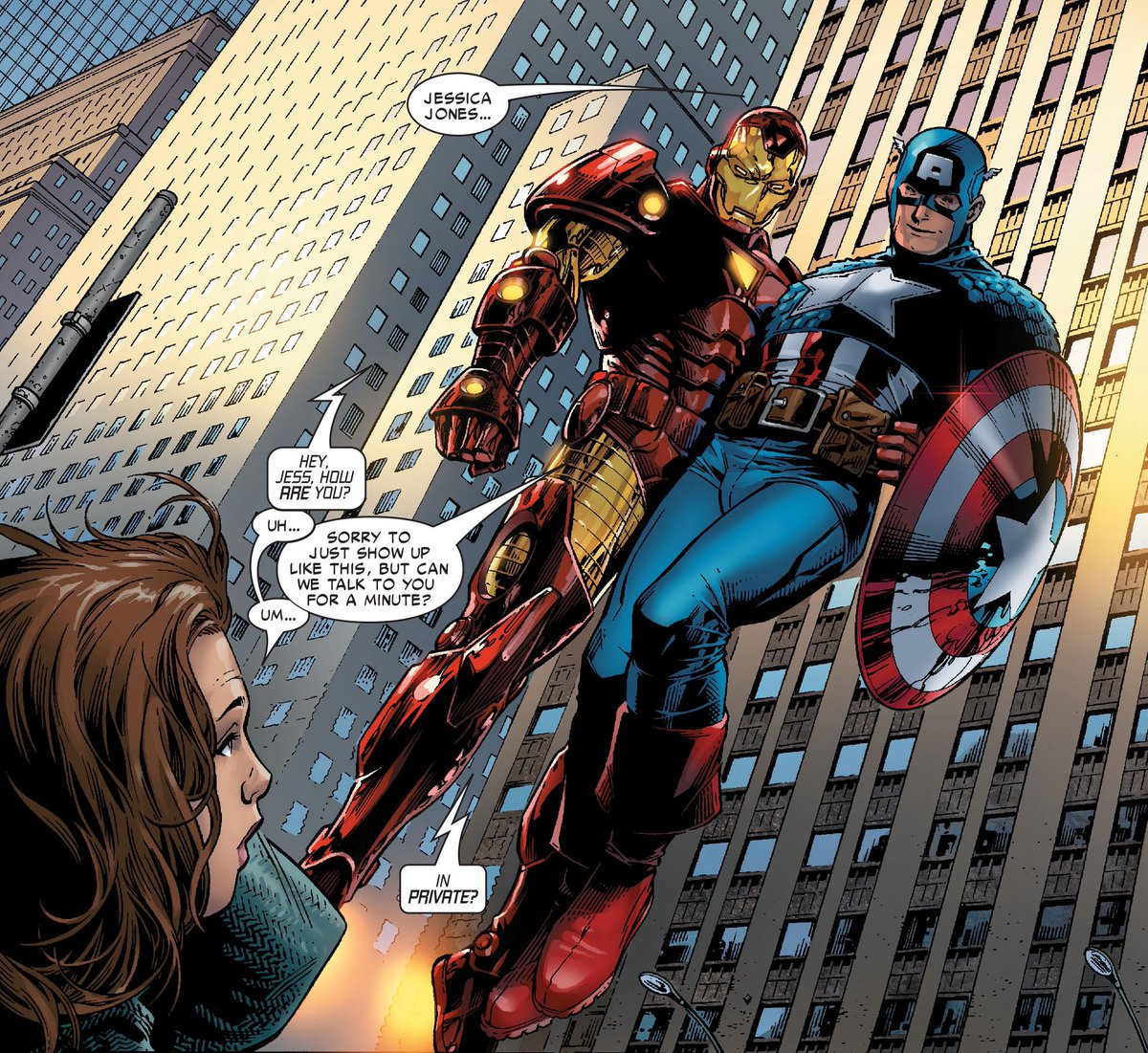jokuso2401's tweet image. Before the dark times…….before the Civil War…….there was SteveTony
(I have to read Alias too)