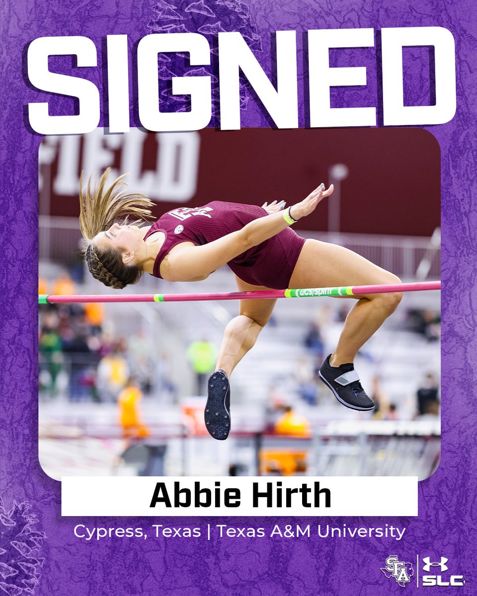 SFA_TFXC's tweet image. Welcome, @abbiehirth, to The Piney Woods! 🌲🪓

#AxeEm