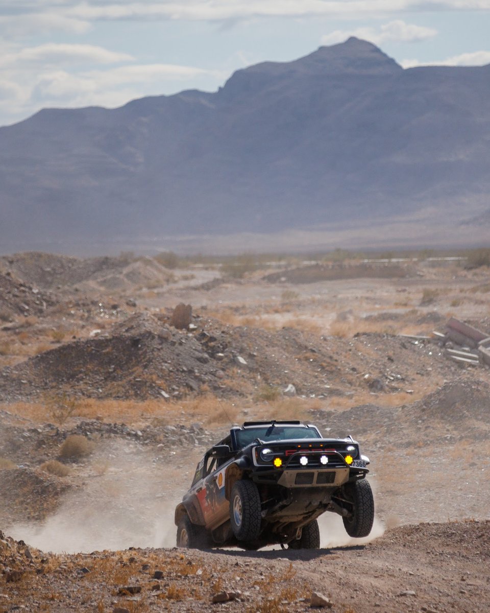 FordPerformance's tweet image. The Raptor bloodline runs deep, and this August, it runs all the way from Vegas to Reno. @bradlovell44, @healy_loren, and @vaughngittinjr are piloting the ultimate off-road family in Ford's return to the 500-mile Best In The Desert showdown. #15YearsofRaptor
