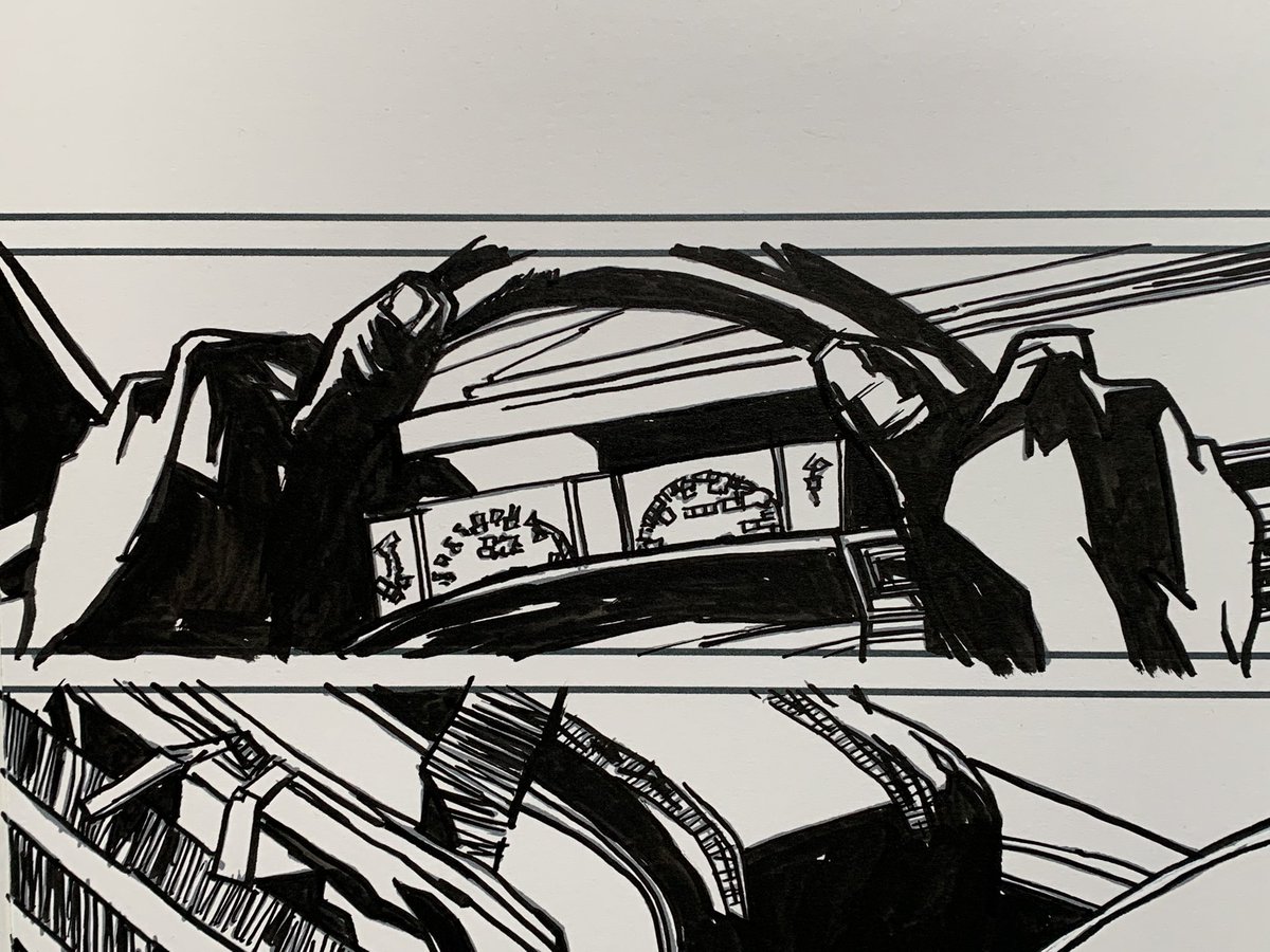 kenknudtsen's tweet image. Recent inked panels from the new thing that I like how they turned out as I am mostly no longer battle damaged from Sunday.
#chapotraphouse #badegg @ByYourLogic @CHAPOTRAPHOUSE