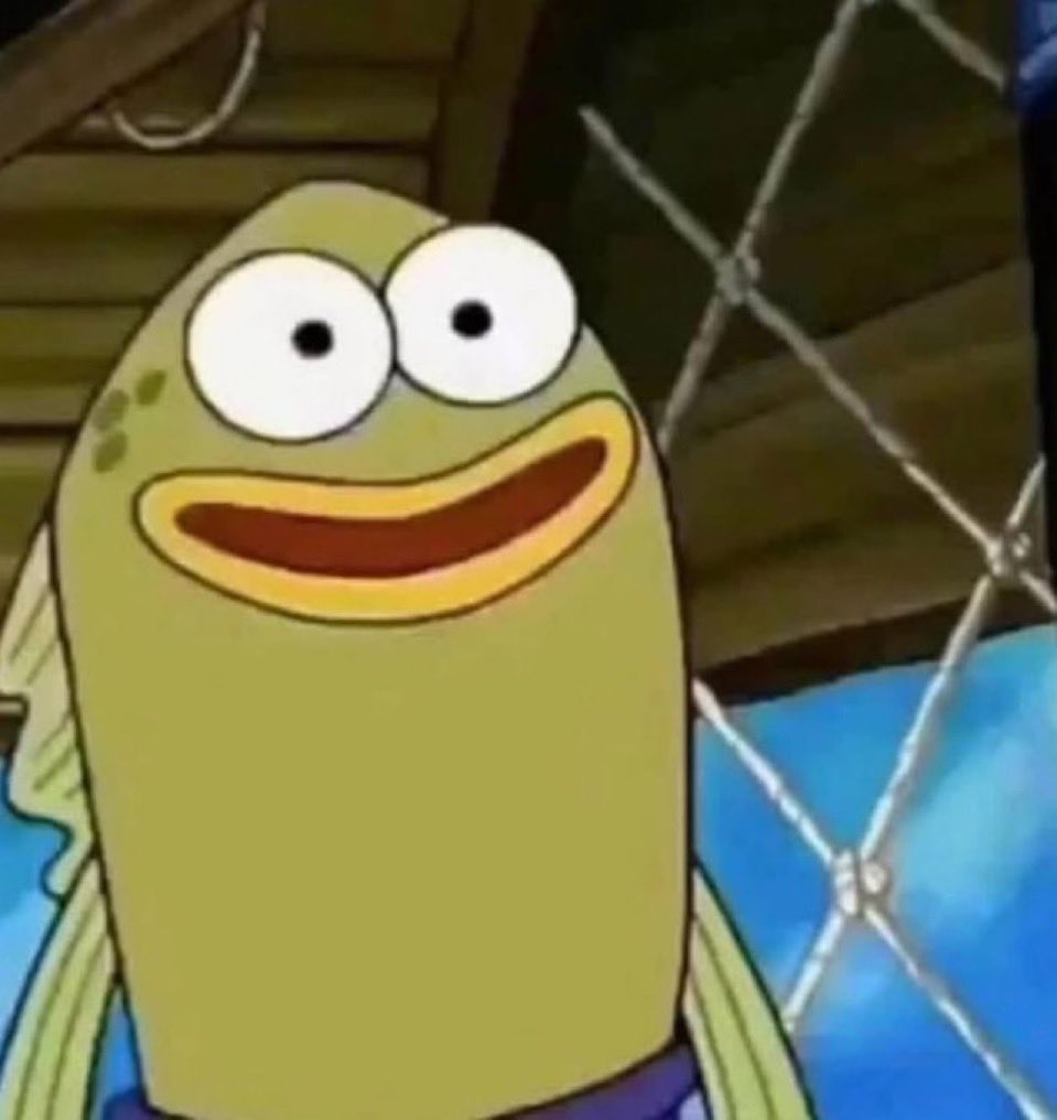 Me smiling at you because I didn't hear anything u just said