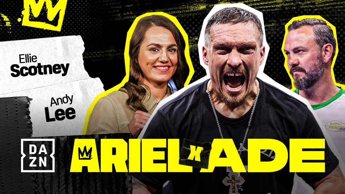 DAZNBoxing's tweet image. Who’s next for Usyk? Did Pacquiao deserve to win? 👀
#ArielxAde | Live every Tuesday at 5PM ET on DAZN
