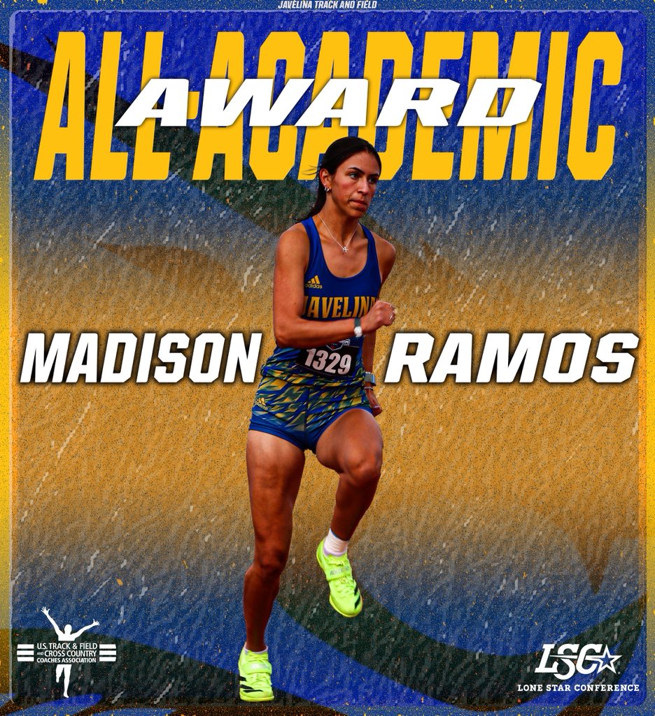 In the classroom, on the track, and in the field, your Javelinas excelled everywhere this year!

The women’s team was awarded the USTFCCCA All-Academic Team Award, and ten individuals received the award as well!

Part 3

#LosHogs X #JALISCO