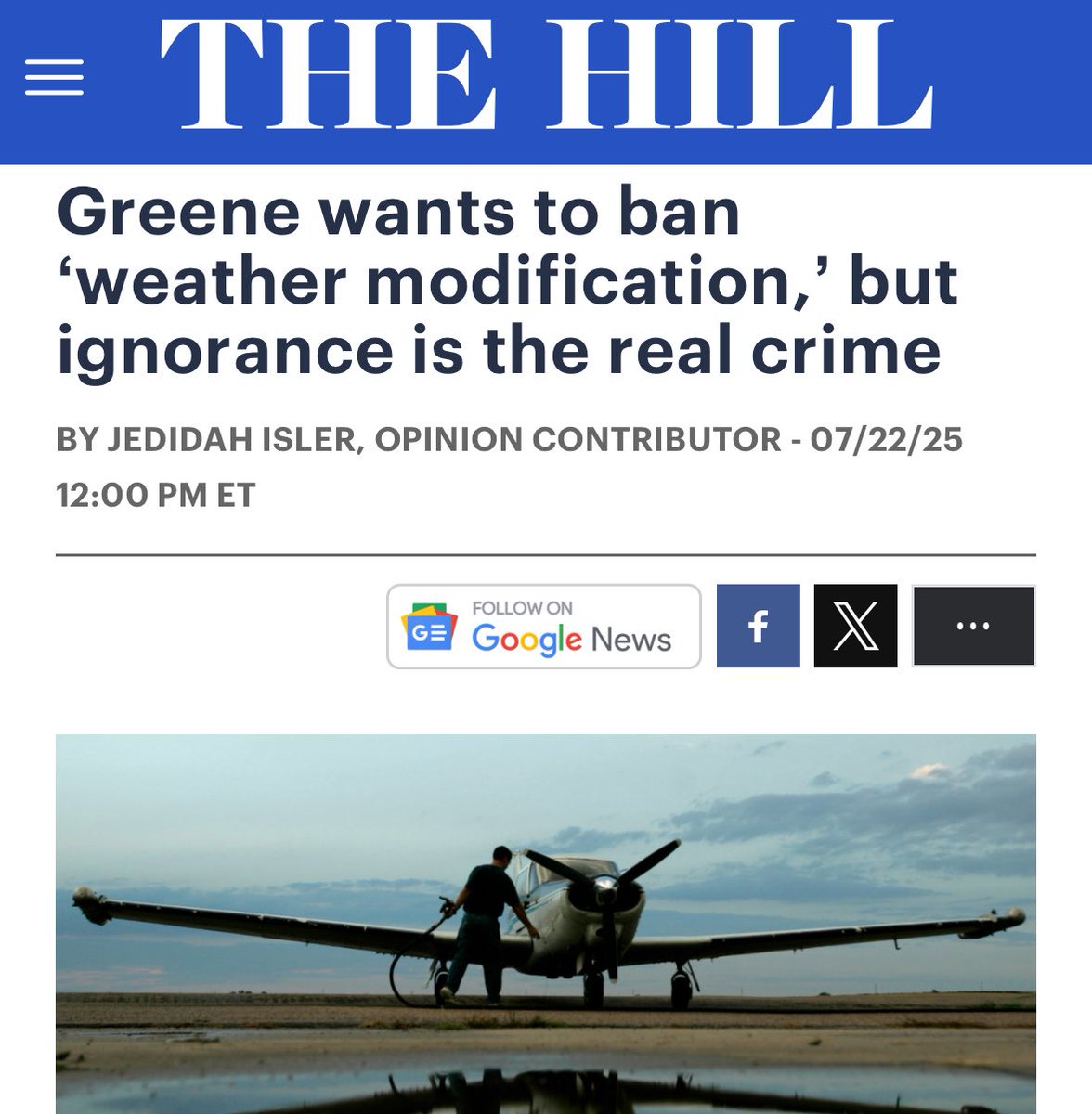 ADoricko's tweet image. “Many states considering bills like Greene’s have rejected them, demonstrating bipartisan resistance to stifling science. Still, the fact that we have to fight these fights at all is deeply consequential.”
We’re back. We never left.