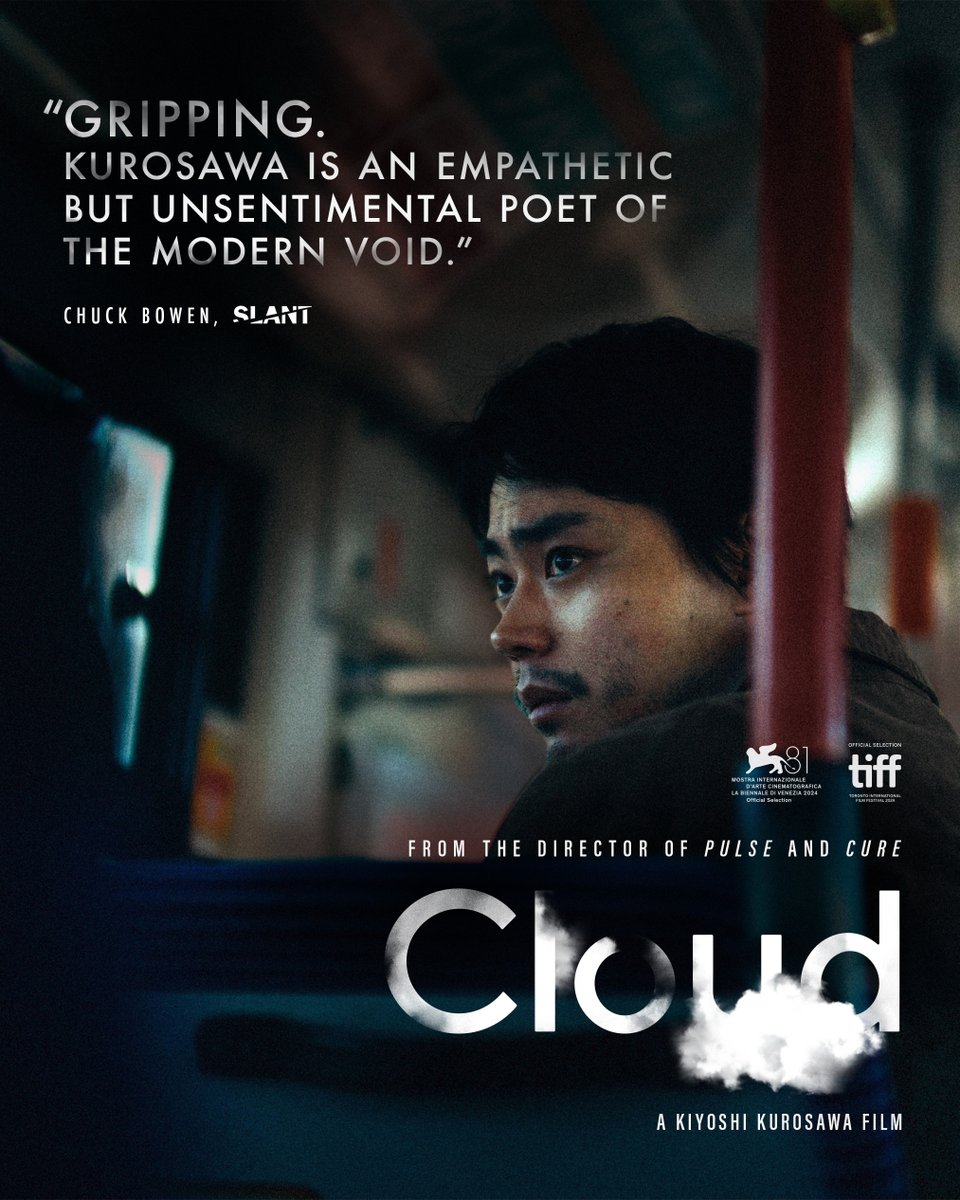 janusfilms's tweet image. CLOUD is now playing in NYC & opening in Los Angeles this weekend @NuartTheatre
Get tickets at: cloudthefilm.com
