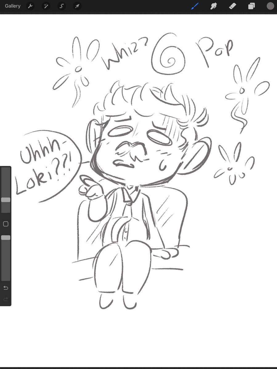 natendo_art's tweet image. Mobius experiencing some magical surprises from carrying his and Lokis child ๐๐๐
