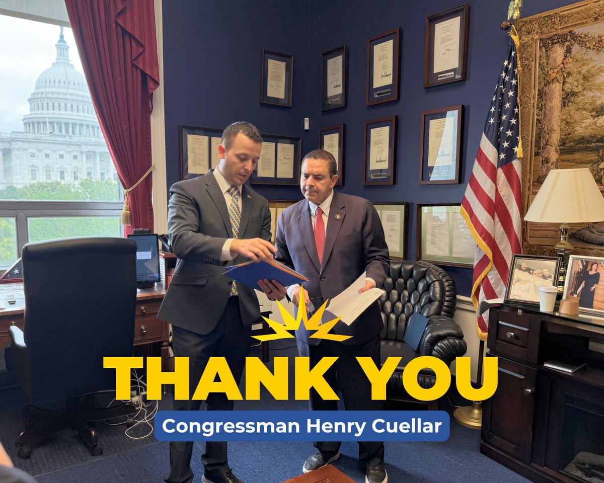 LIBREinitiative's tweet image. Thank you, @RepCuellar, for meeting with LIBRE! We look forward to partnering with you to deliver prosperity for the Latino community. #LIBRECapCon2025