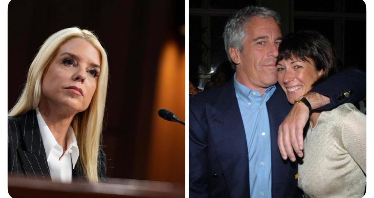 EricTrumpRAW's tweet image. 🚨 BIG NEWS: AG Pam Bondi is set to meet with Ghislaine Maxwell to expose the truth about Epstein. She’s targeting uncharged third parties & demanding FBI/DOJ docs.
This is huge. 👀
#EpsteinCoverUp #PamBondi #MaxwellTruth #DOJ
🔁 Repost if you support this!