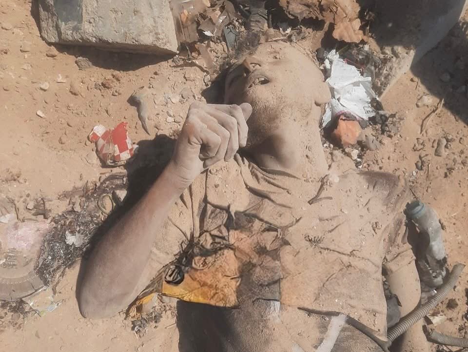 vikingwarior20's tweet image. two people who bodied were just retrieved today from near zikim crossing after the massacre two days ago.