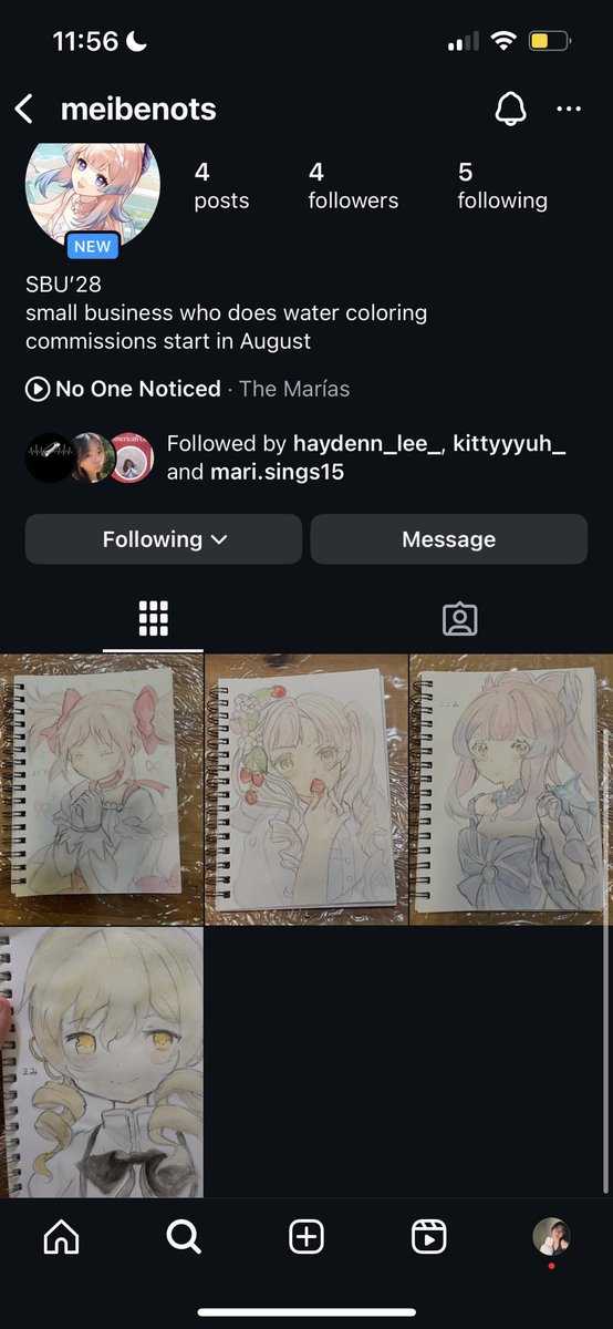 sleepymeiyo's tweet photo. Hi! I will be doing art commissions on instagram with water colors during August! Any kind of support will help!
Insta:meibenots
#art #artmoots #comission #instagram #watercoloring #fypシ https://t.co/CsCZnYFgV2