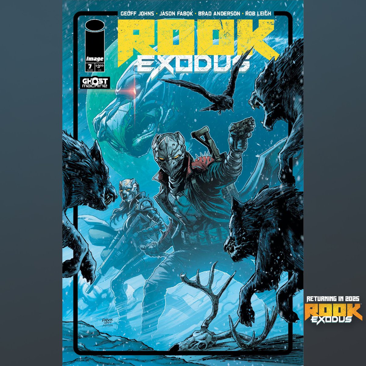 JasonFabok's tweet image. Rook : Exodus issue 7 cover by myself and @bdanderson13 out in October. Pre order today!!! #rook #rookexodus @ImageComics @GhostMachinePro