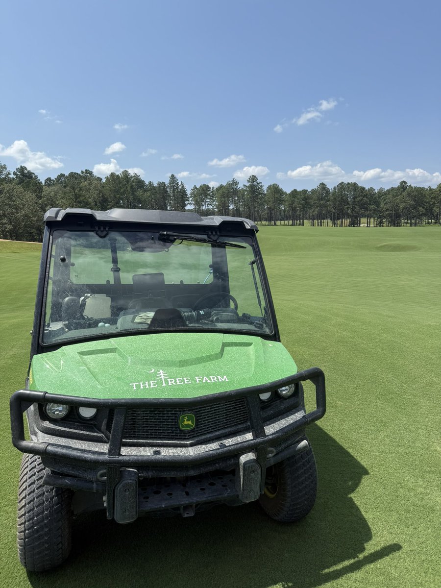 Thank you <a href="/Rothturf/">Nick Roth</a> for having us out at The Tree Farm. What a special property TTF is. It’s an honor to come out and help with your everyday operation.

The CEORA cut at .400, with a ball deflector kit, on the range deck and it looks phenomenal.