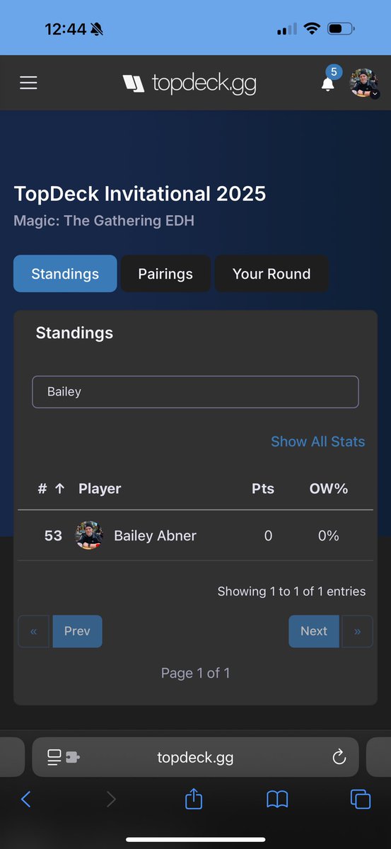 bailey_abner_'s tweet image. Ready to defend the title. I tested rigorously in the two tournaments I played this year, playing Talion with no counterspells for one of them. I’m ready.