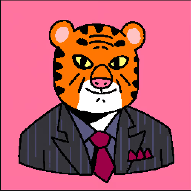 BrieDonald's tweet photo. one more tiger)@opensea https://t.co/XeVL5W6691