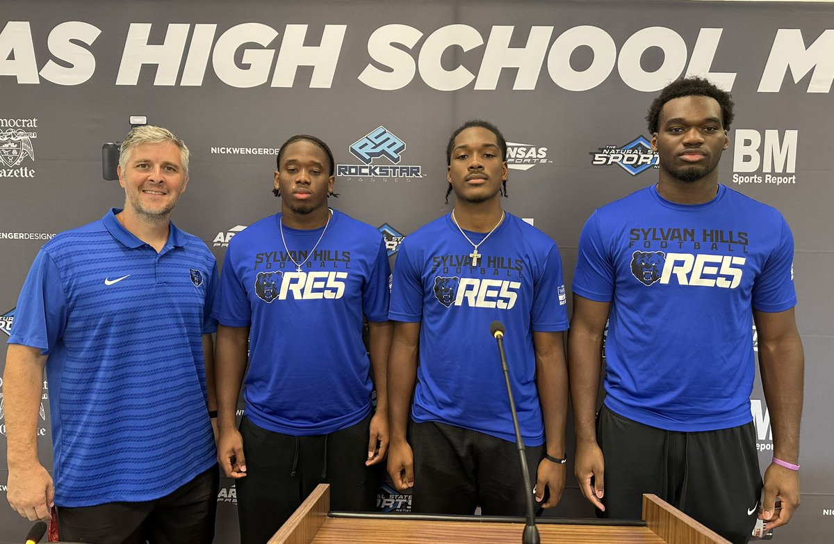 Head Coach Mark Kelley and the Sylvan Hills Bears.